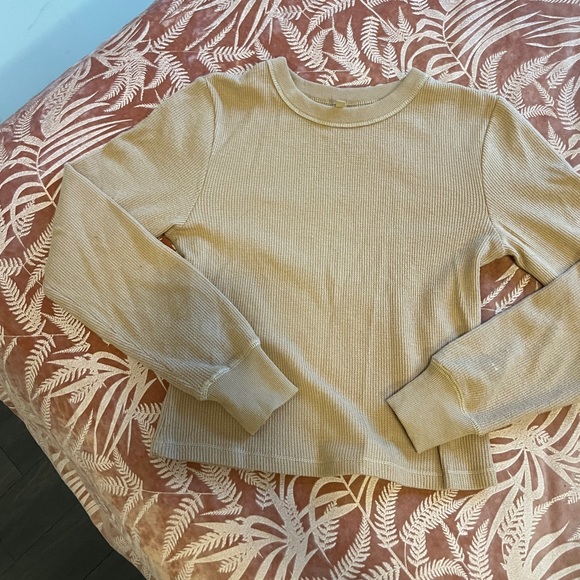 Skims long-sleeve ribbed tops in size small - Picture 1 of 2